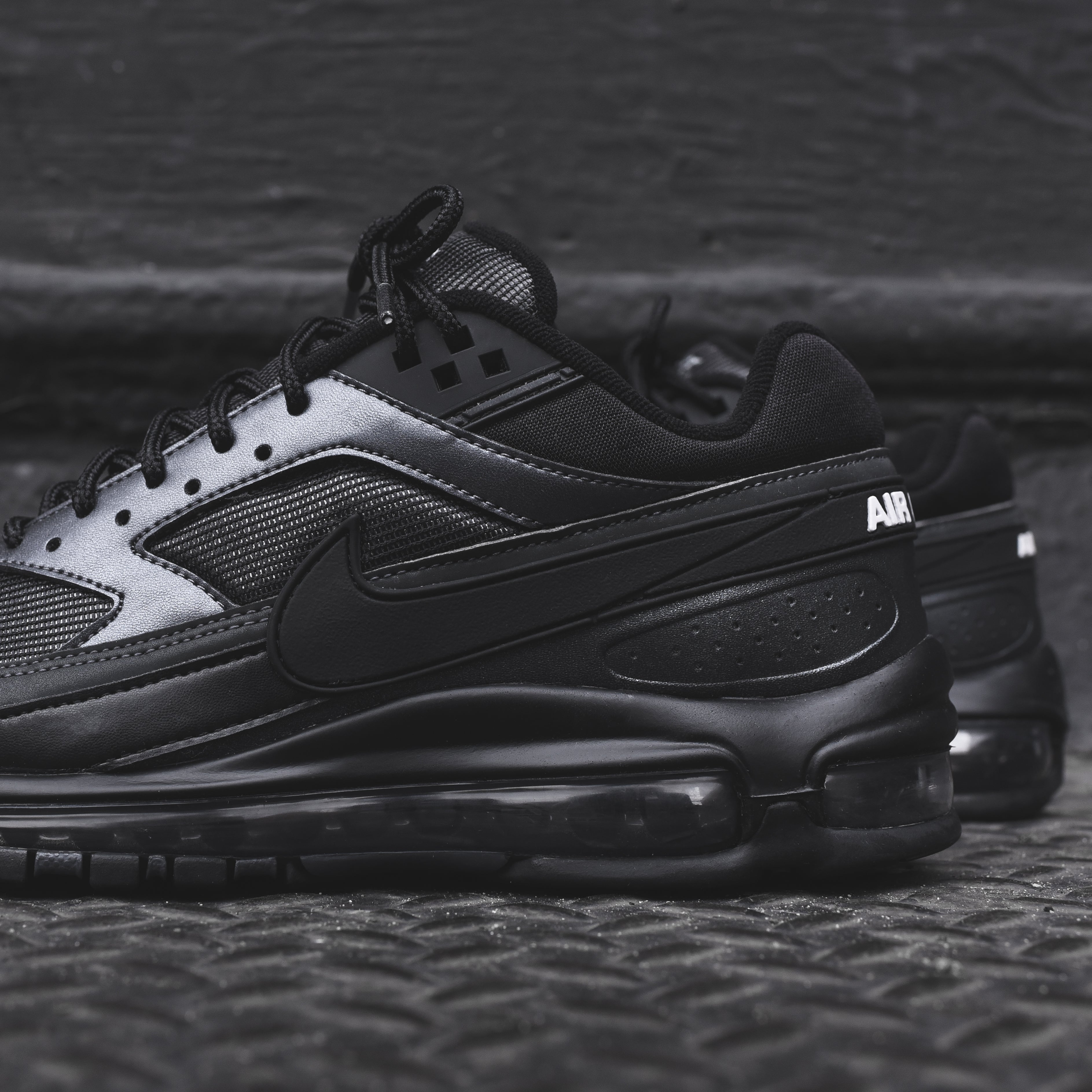 Nike Air Max 97 ブラック Nike Air Max 97 Futura Low Triple Black W - FB4496-002
