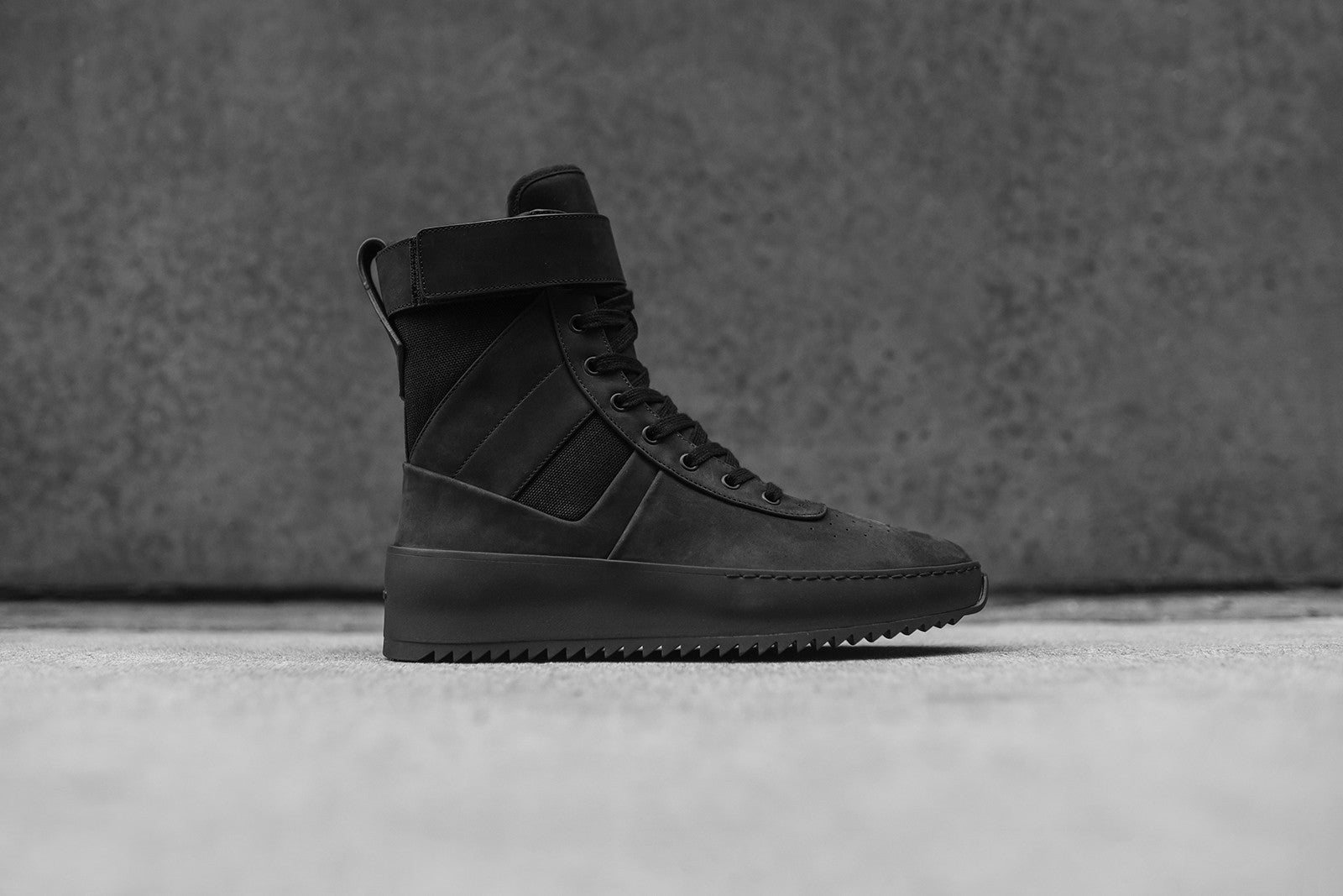 Fear of God Military Sneaker High - Black – Kith