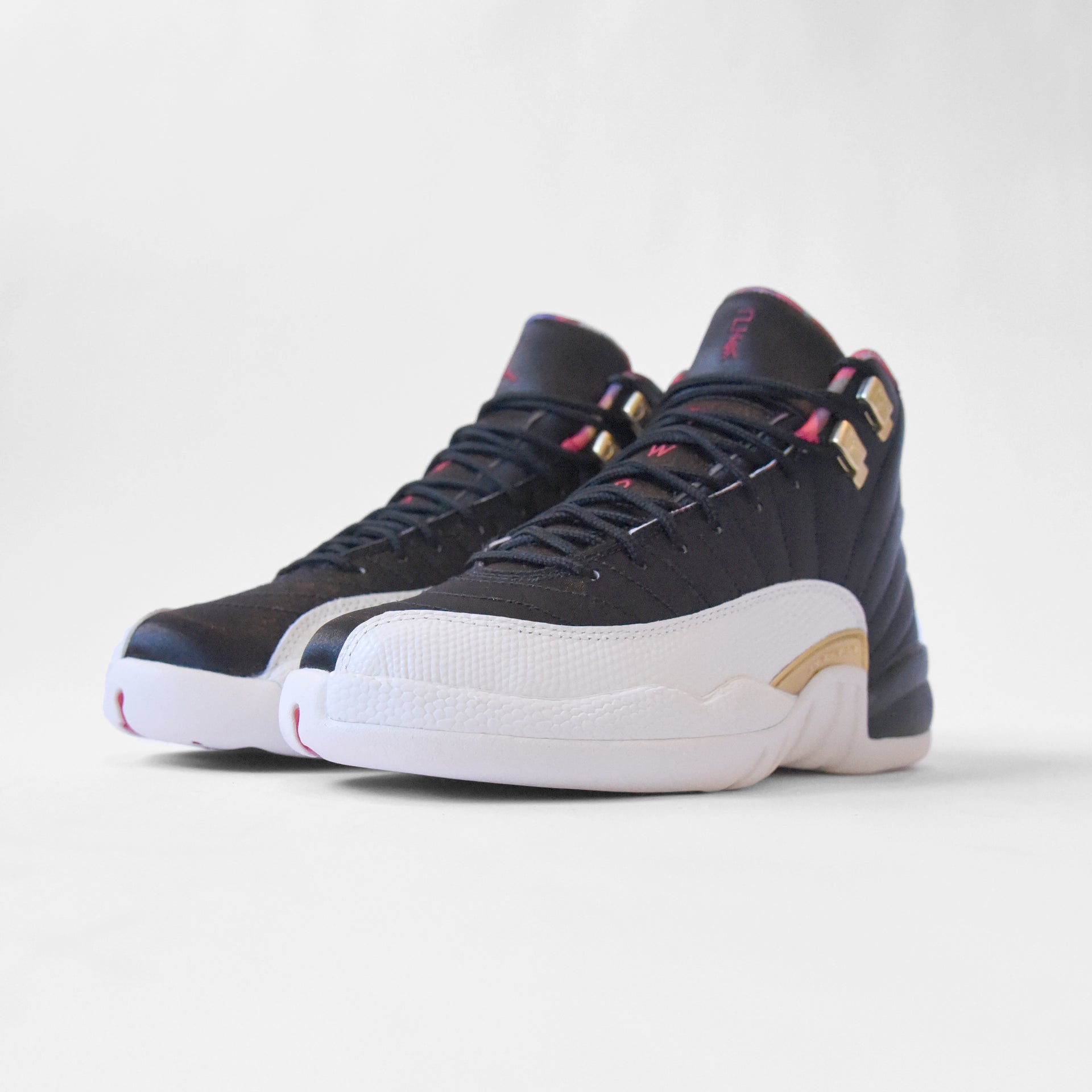 Nike GS Air Jordan 12 Retro CNY - Black / True Red / Sail