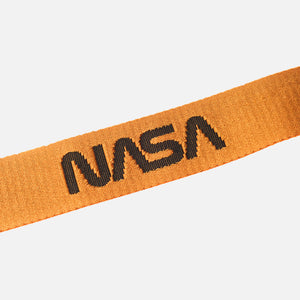Heron Preston x NASA Jacquard Tape Belt - Orange / Black