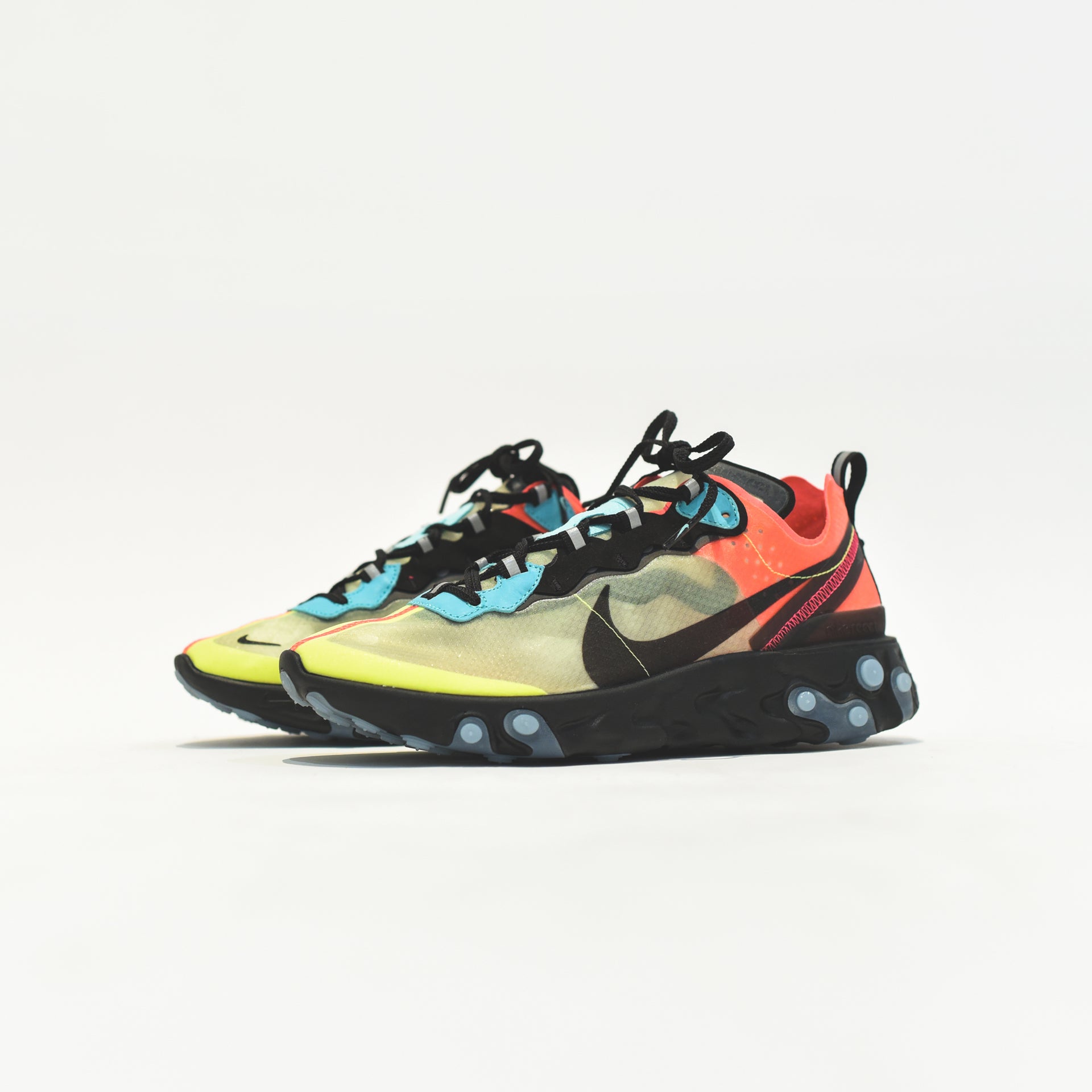 Nike React Element '87 - Volt / Aurora Green / Racer Pink