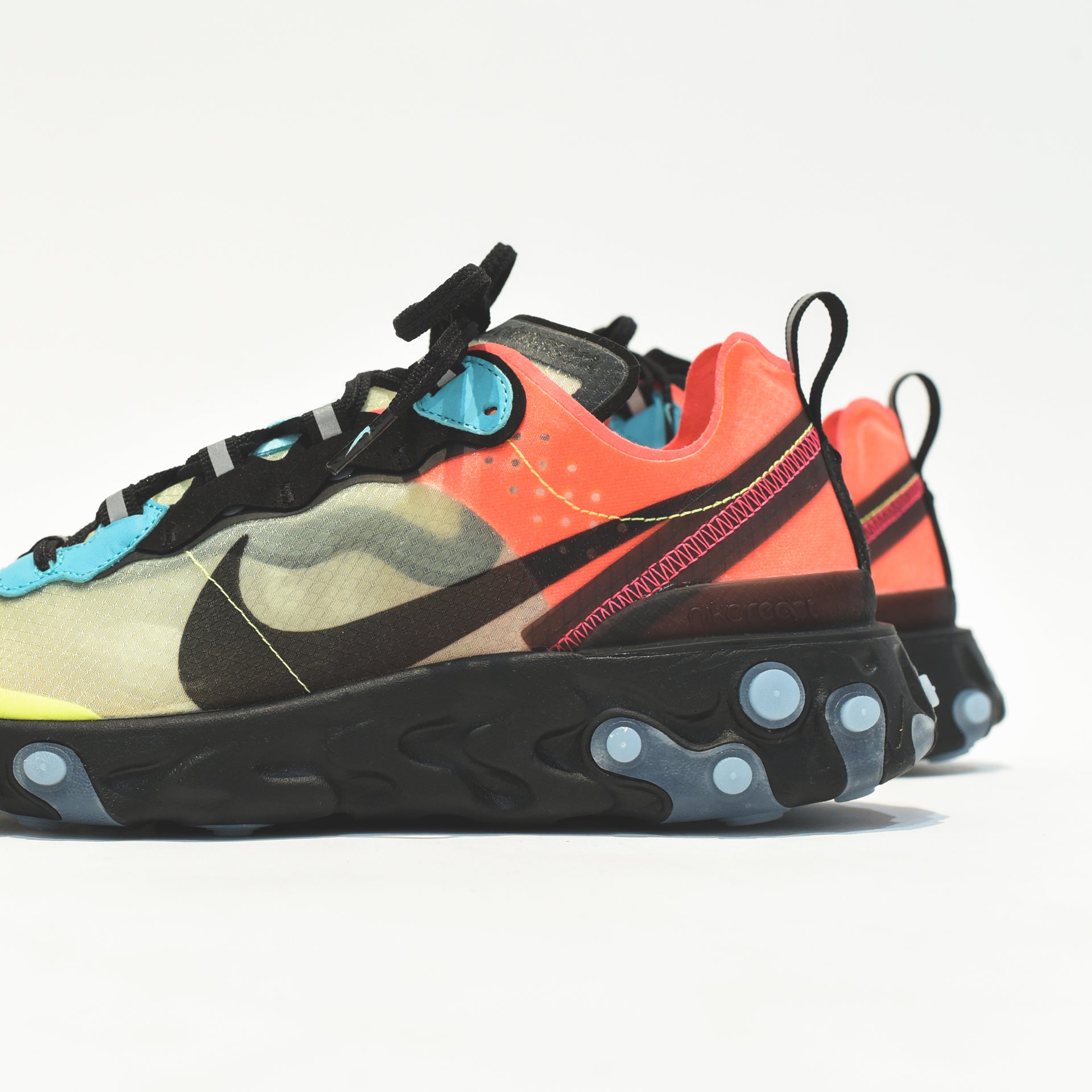 Nike React Element '87 - Volt / Aurora Green / Racer Pink