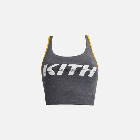 Kith Women Brie Sports Bra - Heather Grey
