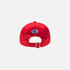 Kith x Champion C Patch Hat - Red