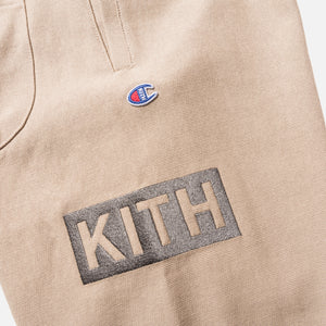 Kith x Champion Double Logo Sweatpant - Sand