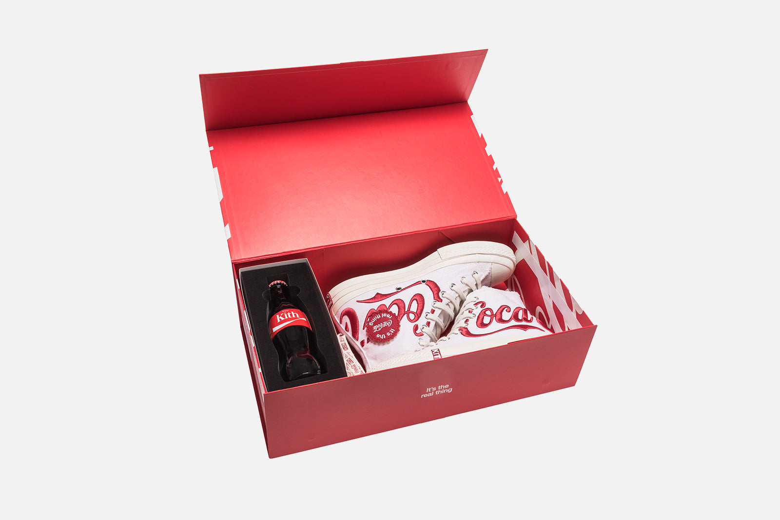 Ronnie Fieg x Coca-Cola x Converse Chuck Taylor All Star High 1970 - White / Red