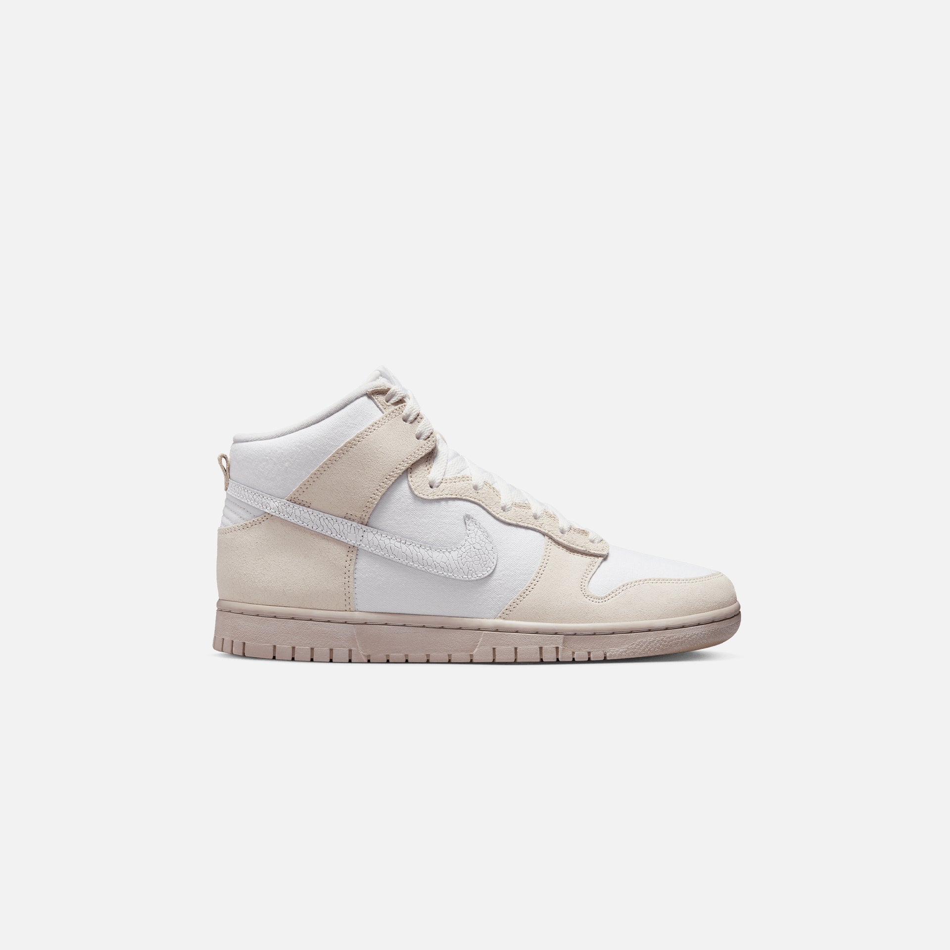 Nike Dunk Hi Retro PRM EMB - Summit White / Phantom / Pink Oxford