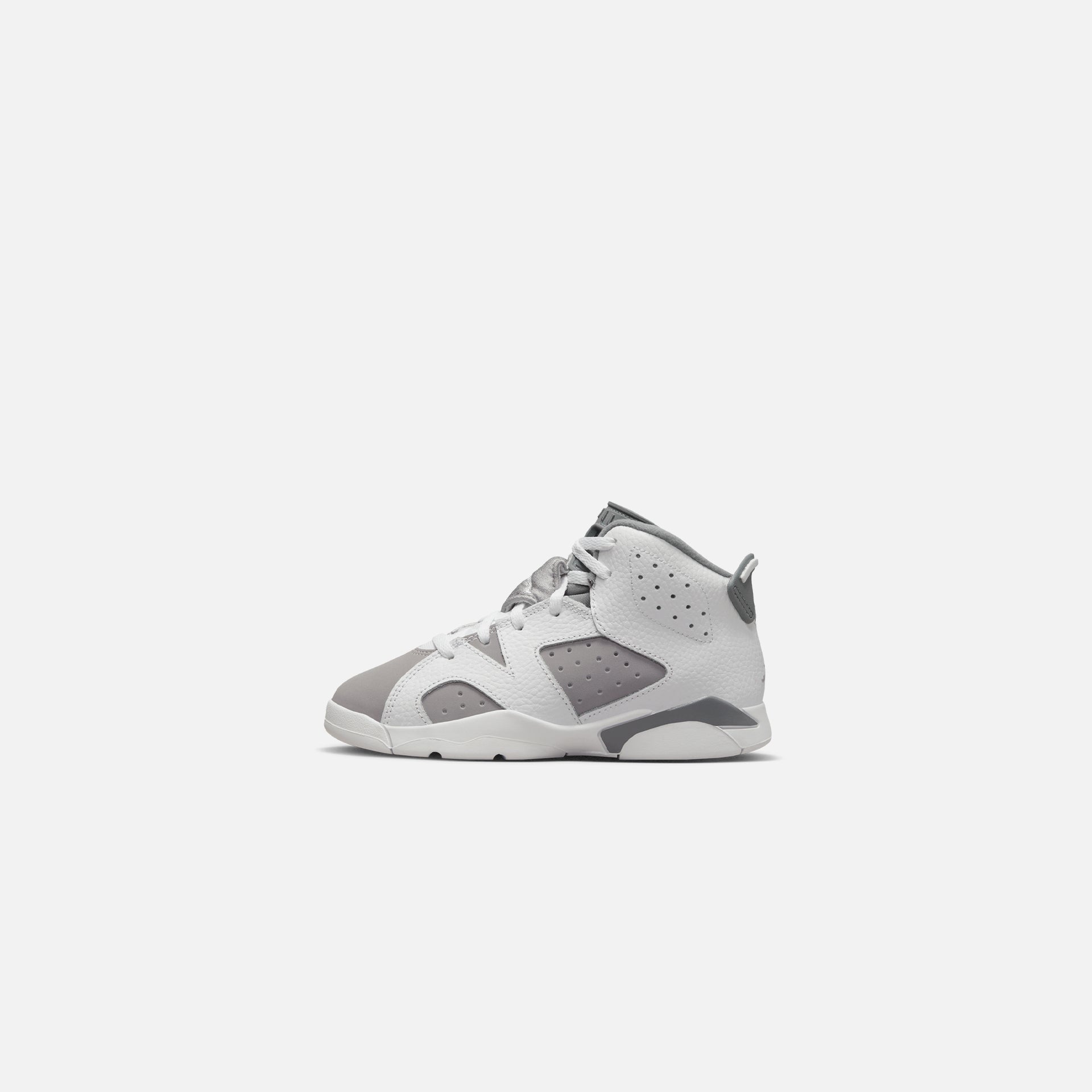 Nike Pre-School Air Jordan 6 Retro - White / Medium Grey / Cool Grey