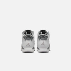 Nike Pre-School Air Jordan 6 Retro - White / Medium Grey / Cool Grey