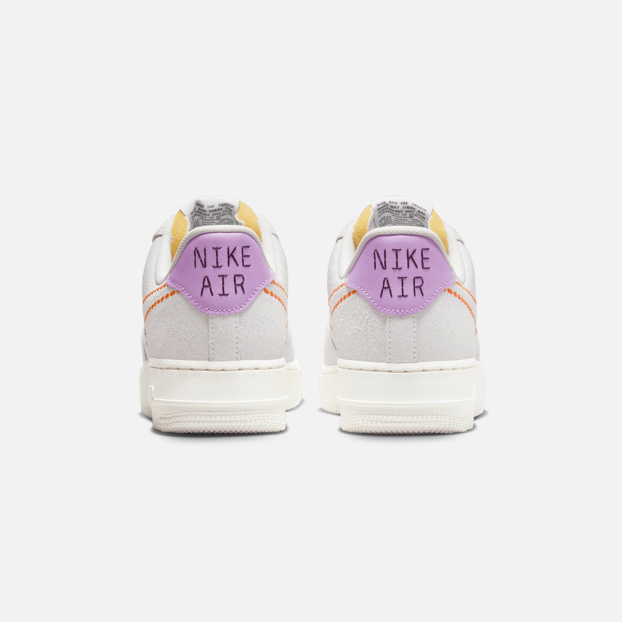 nike air force 1 purple and orange