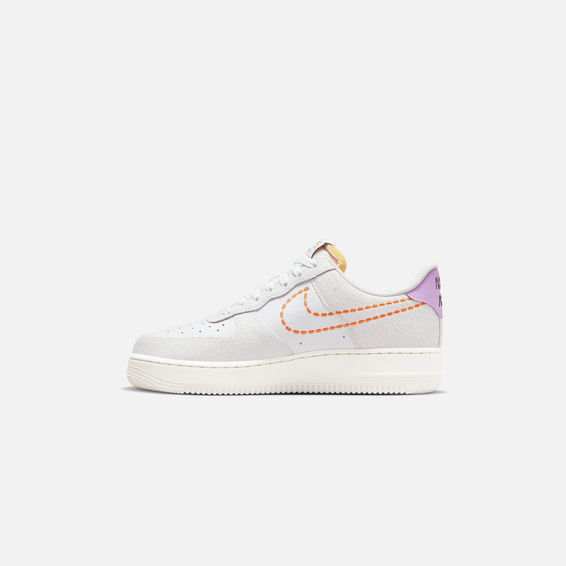 Nike Wmns Air Force 1 `07 SECD - White / Orange / Purple