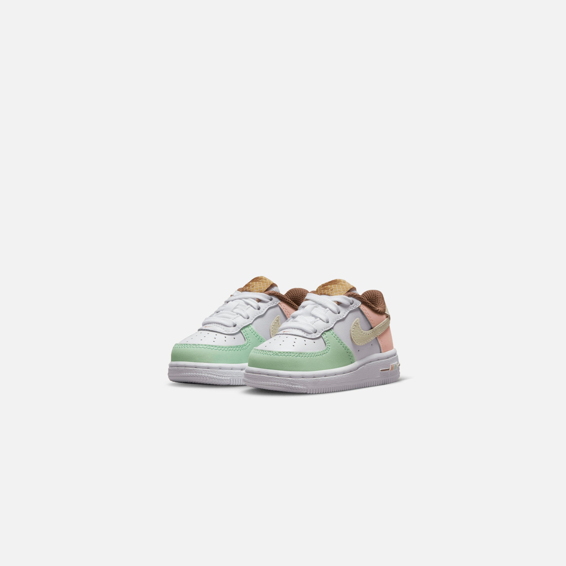 Nike Toddler Air Force 1 LV8 SC - White / Coconut Milk / Mint Foam