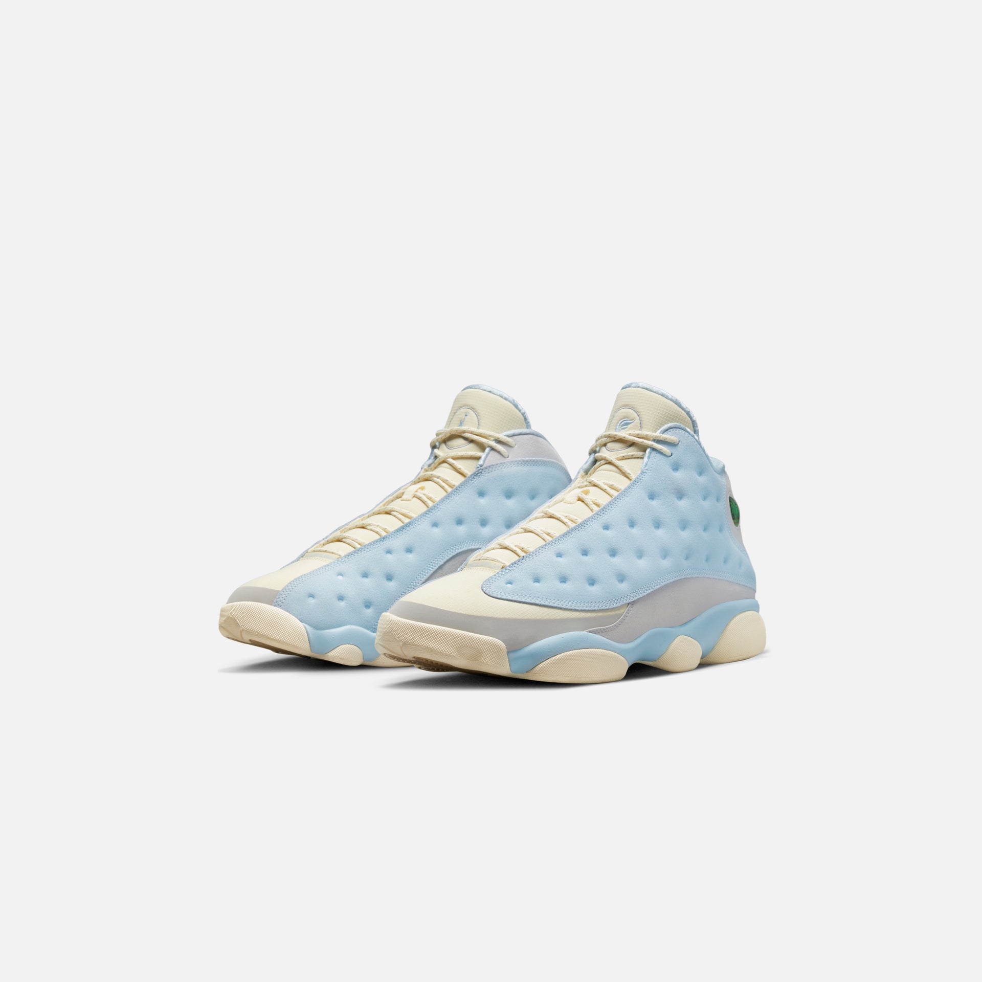 Nike x Solefly Air Jordan 13 Retro SP - Muslin / Celestine Blue / Light Smoke