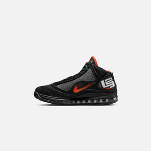 Nike Lebron VII - Black / Team Orange / Gorge Green / White