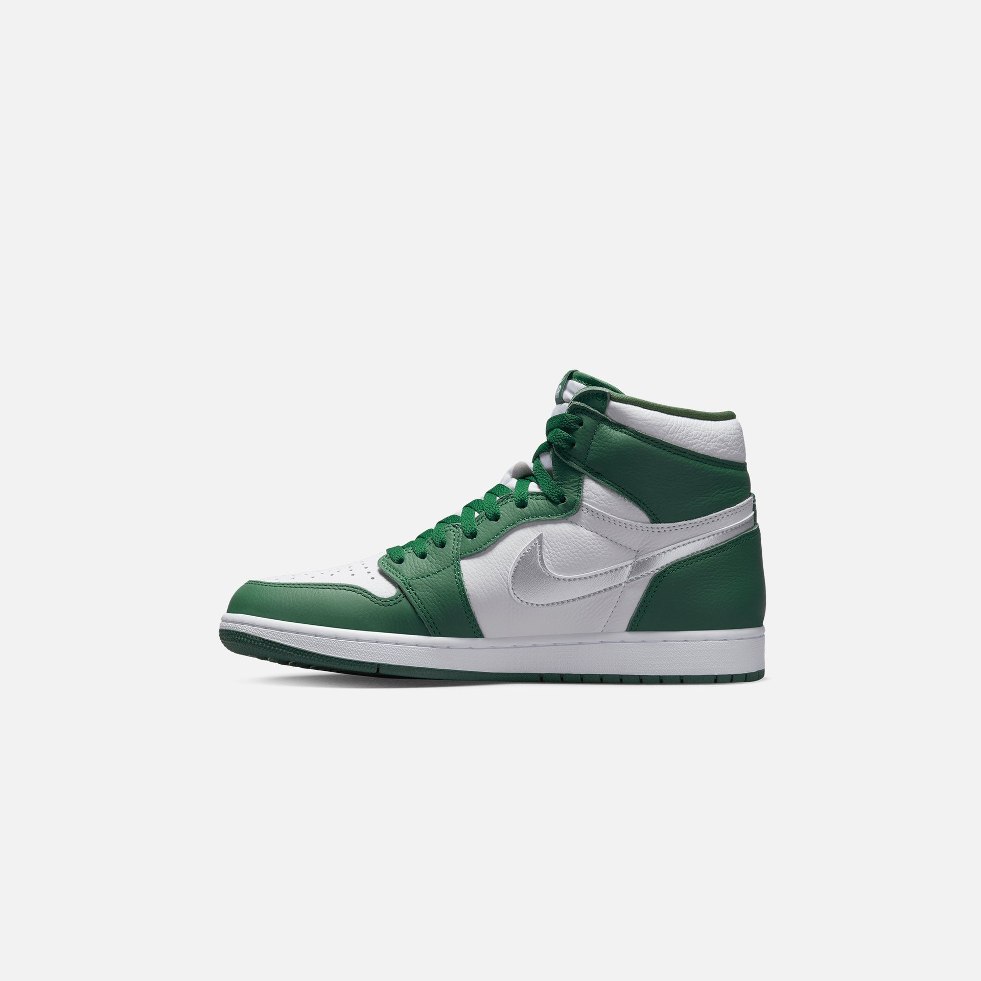 Nike Air Jordan 1 Retro High OG - Gorge Green / Metallic Silver / White