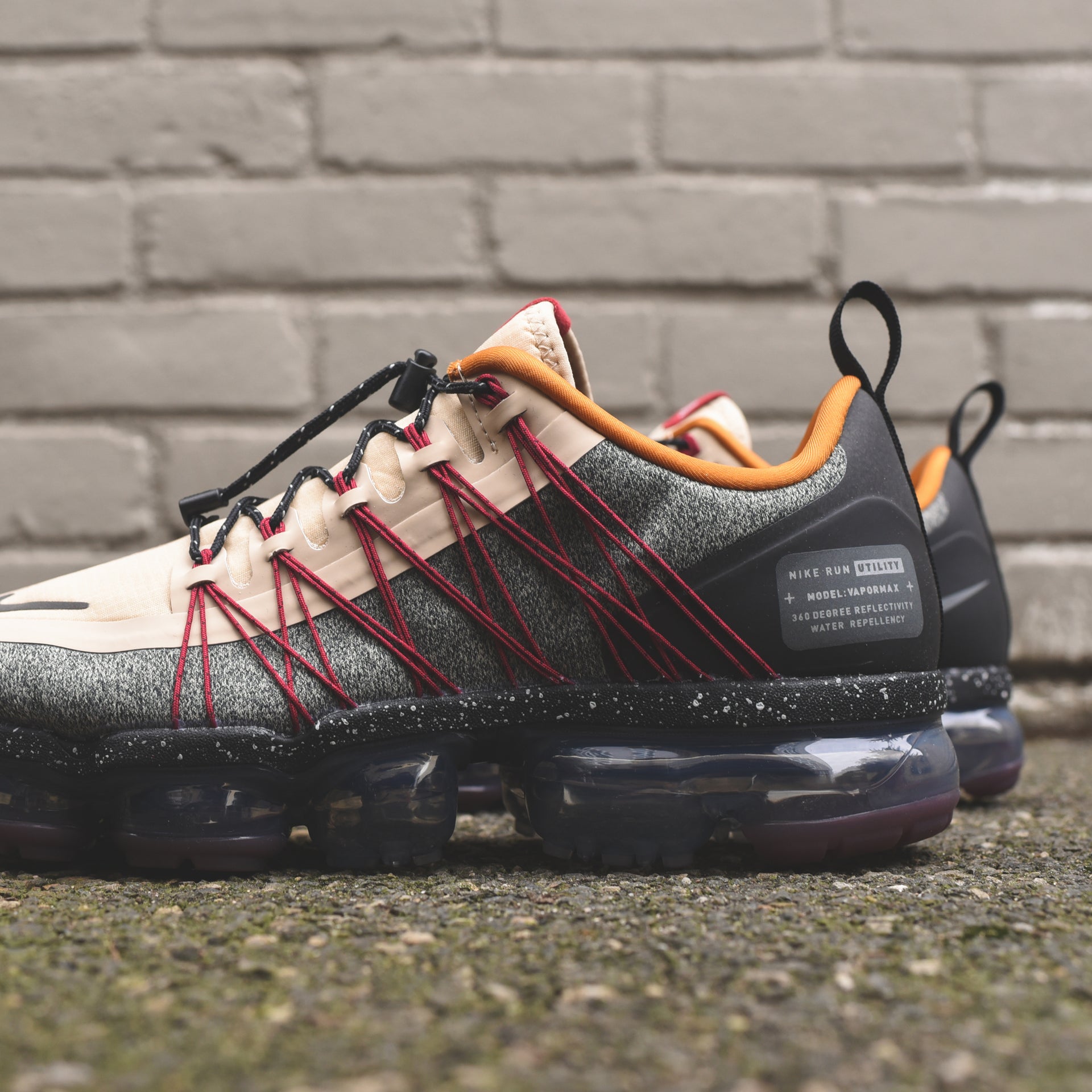 Nike Air VaporMax Run Utility - Tan / Grey