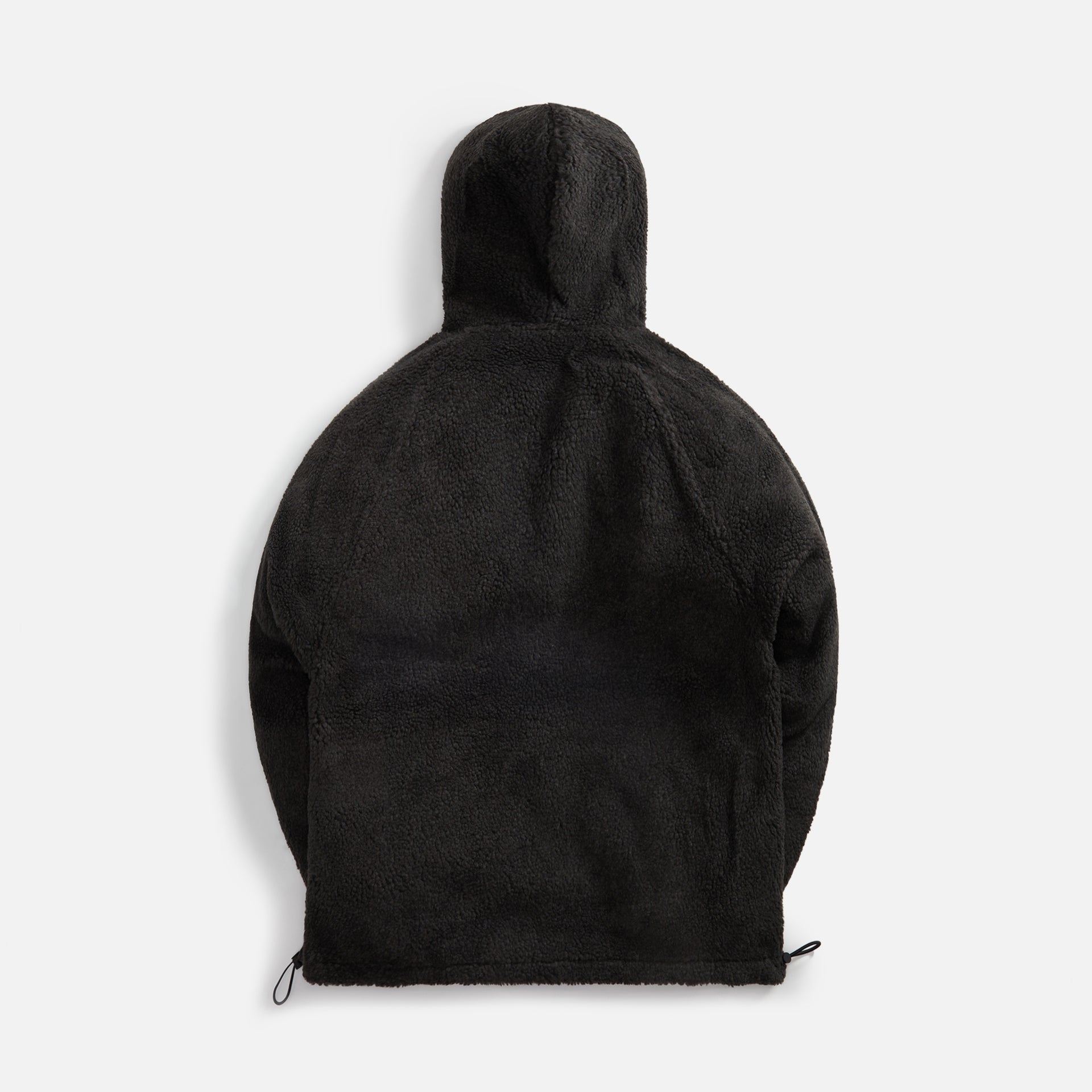 Essentials Polar Fleece Half Zip Hoodie - Iron