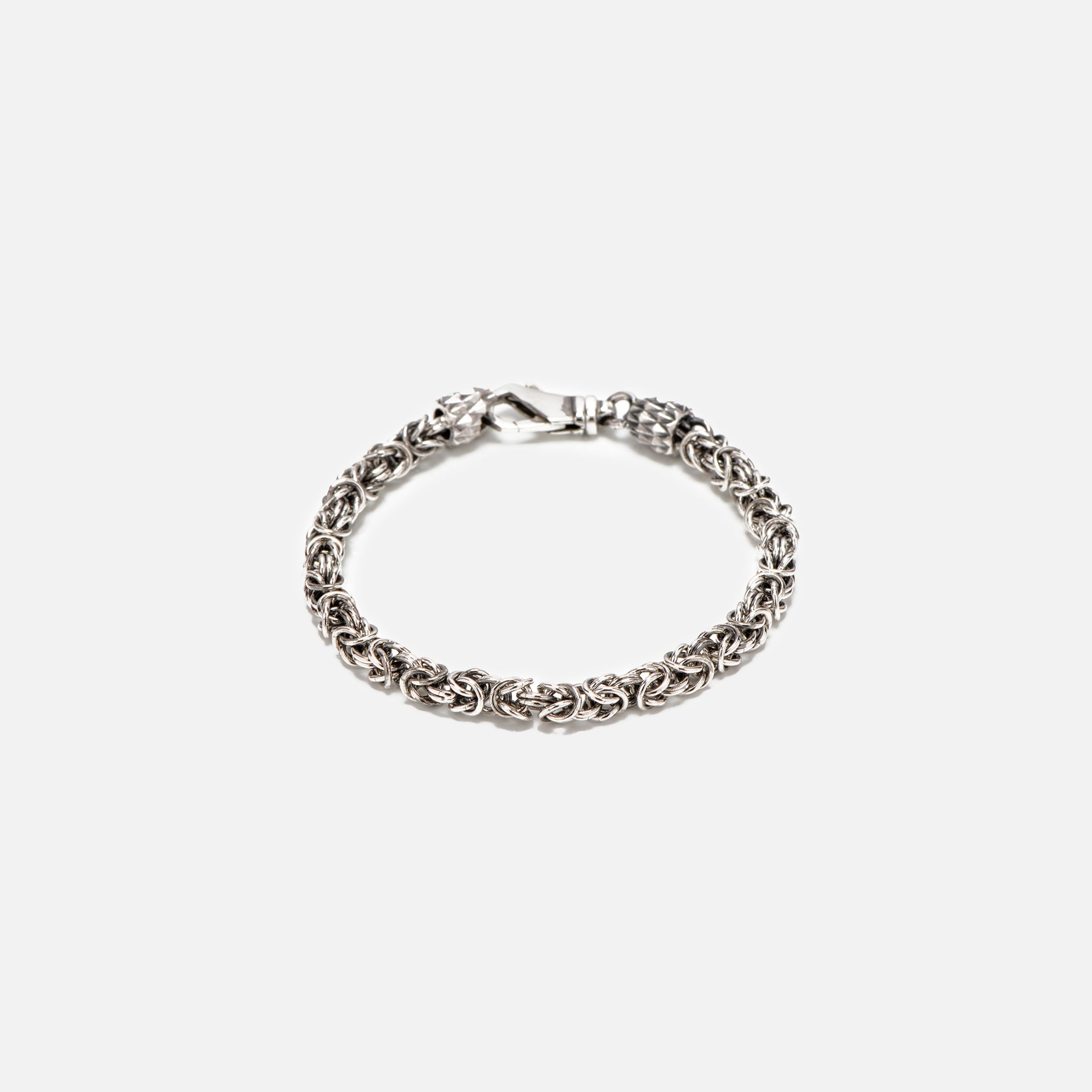 Emanuele Bicocchi Byzantine Chain Bracelet Small - Sterling Silver