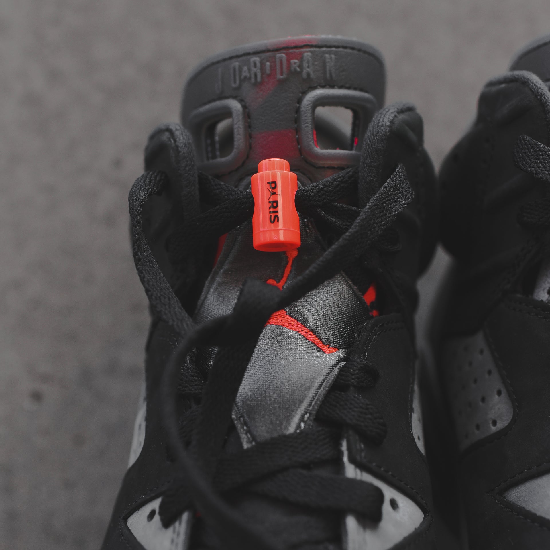 Nike Air Jordan 6 Retro PSG - Iron Grey / Black / Infrared