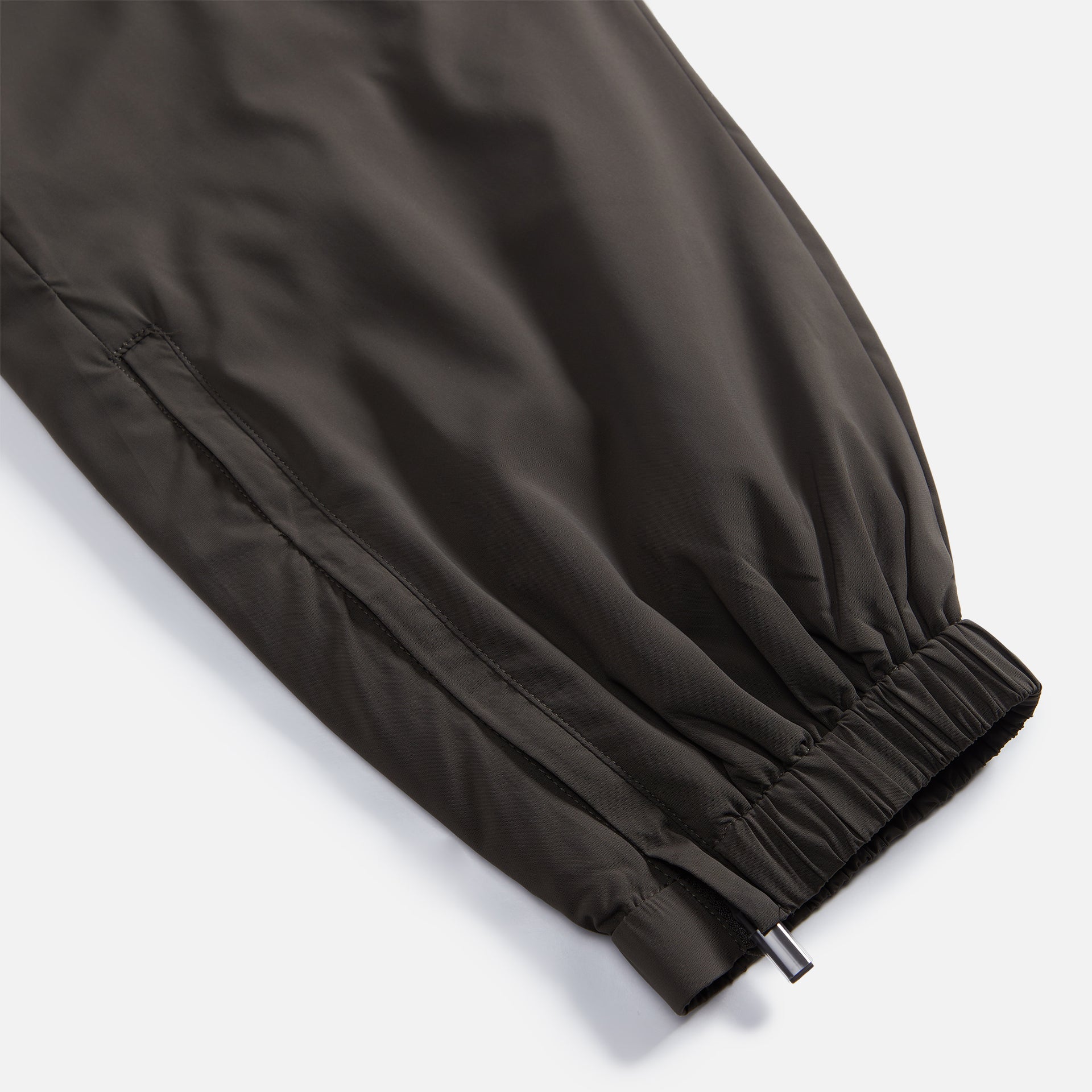 Essentials Woven Nylon Track Pant - Off-Black