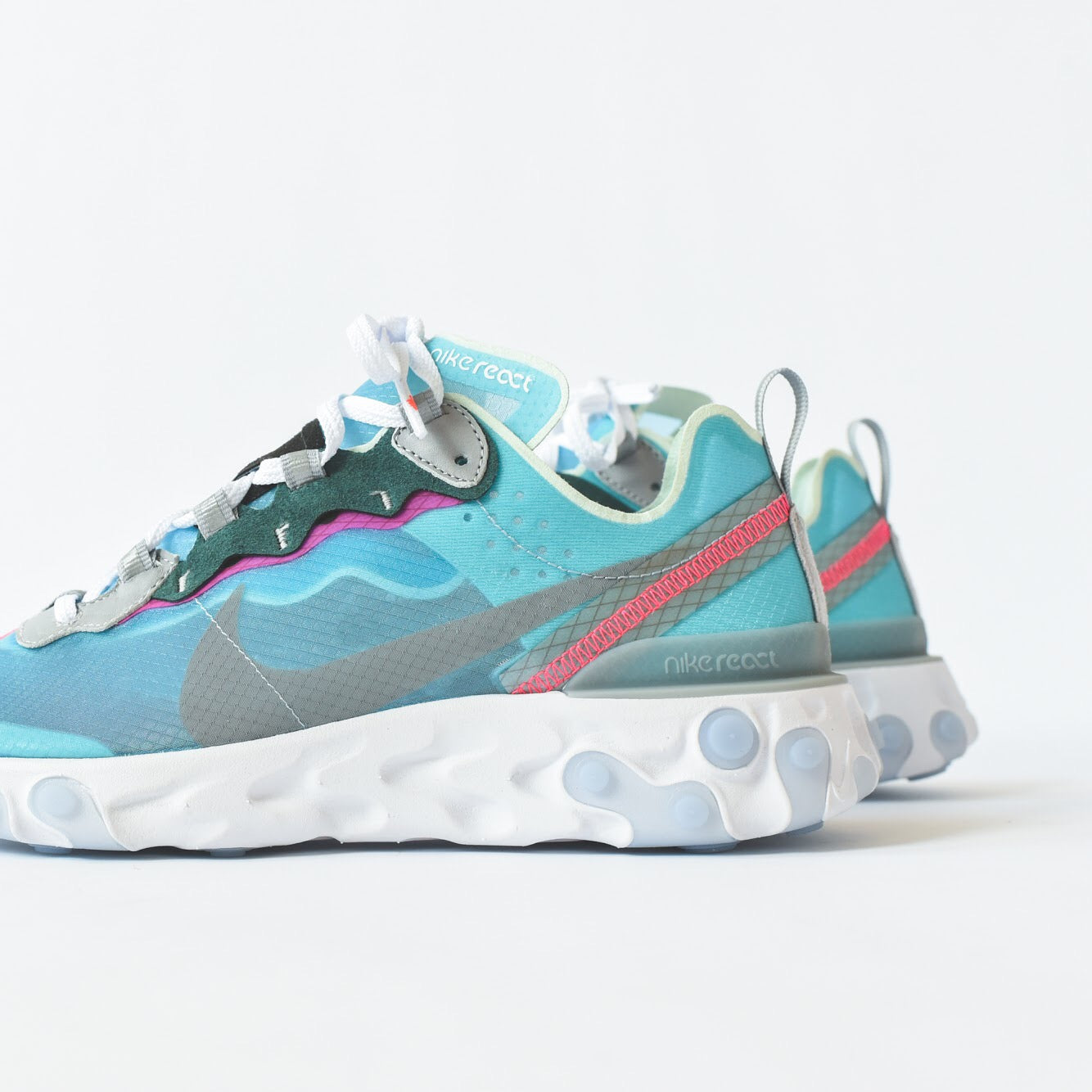 Nike React Element '87 - Royal Tint / Black / Wolf Grey / Solar