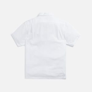 Engineered Garments Camp Shirt Cotton Crepe - White