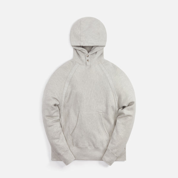 Engineered Garments Raglan Hoodie - Heather Grey – Kith