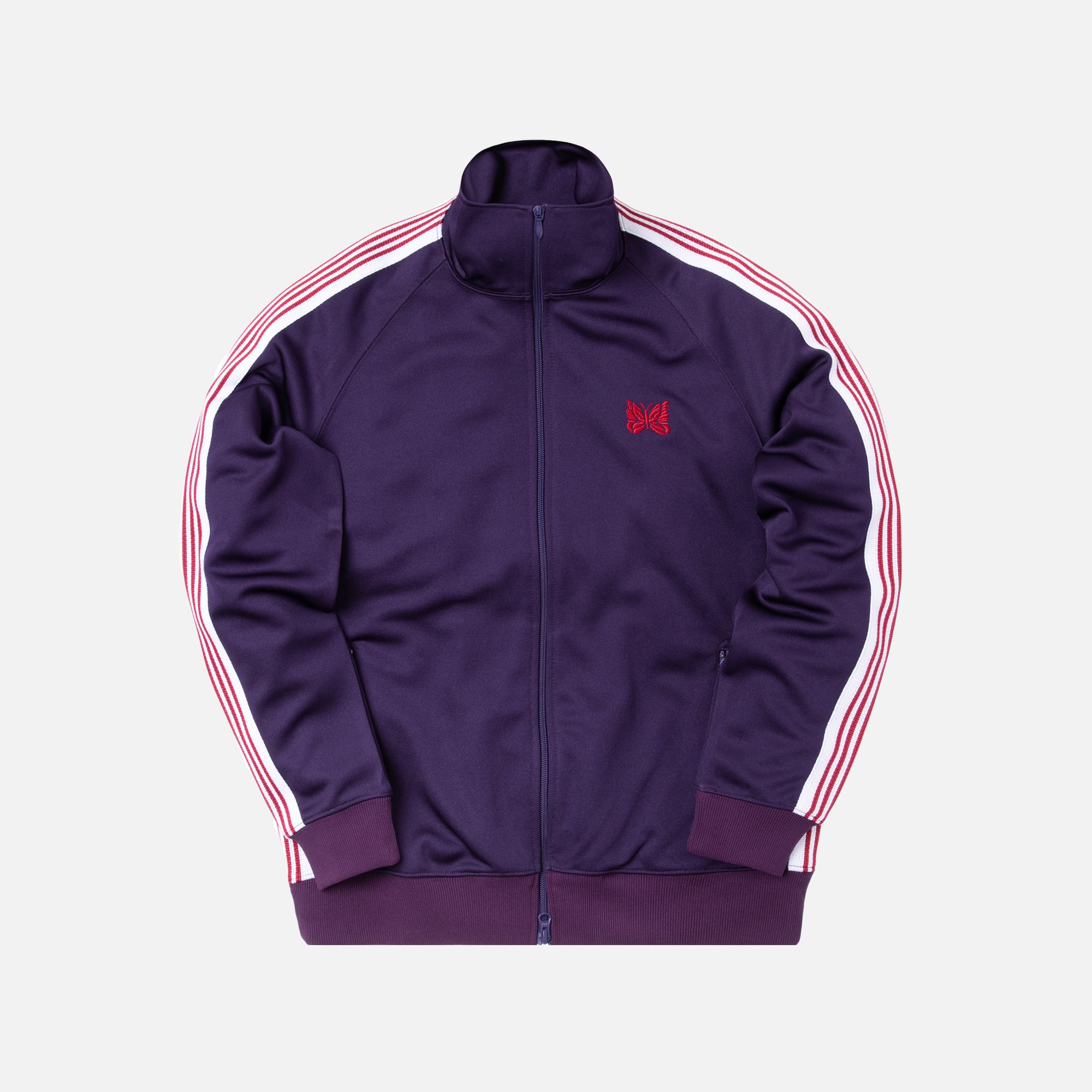 Needles Track Jacket - Eggplant – Kith