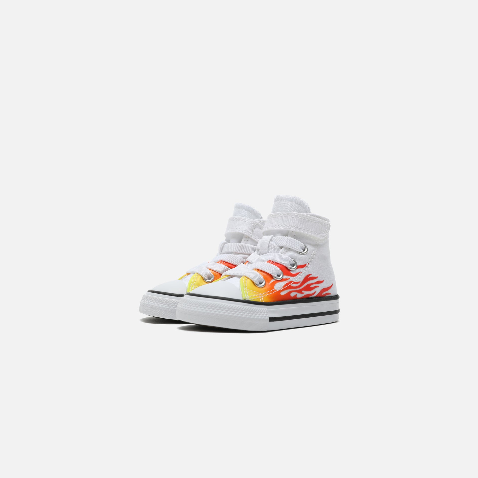 Converse Pre-School Chuck Taylor All Star Archive Flame Hi - White / Enamel Red / Fresh Yellow