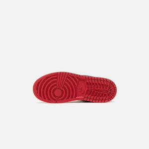 Nike Air Jordan Pre-School 1 Mid - Black / Noble Red / White