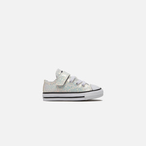 Converse Toddler Chuck Taylor All Star Gloss 1V Ox - Wolf Grey / Black / White
