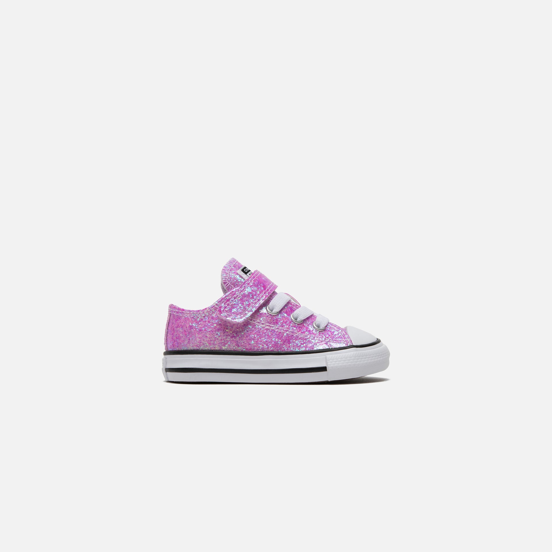 Converse Toddler Chuck Taylor All Star Gloss 1V - Lilac Mist / Black / White