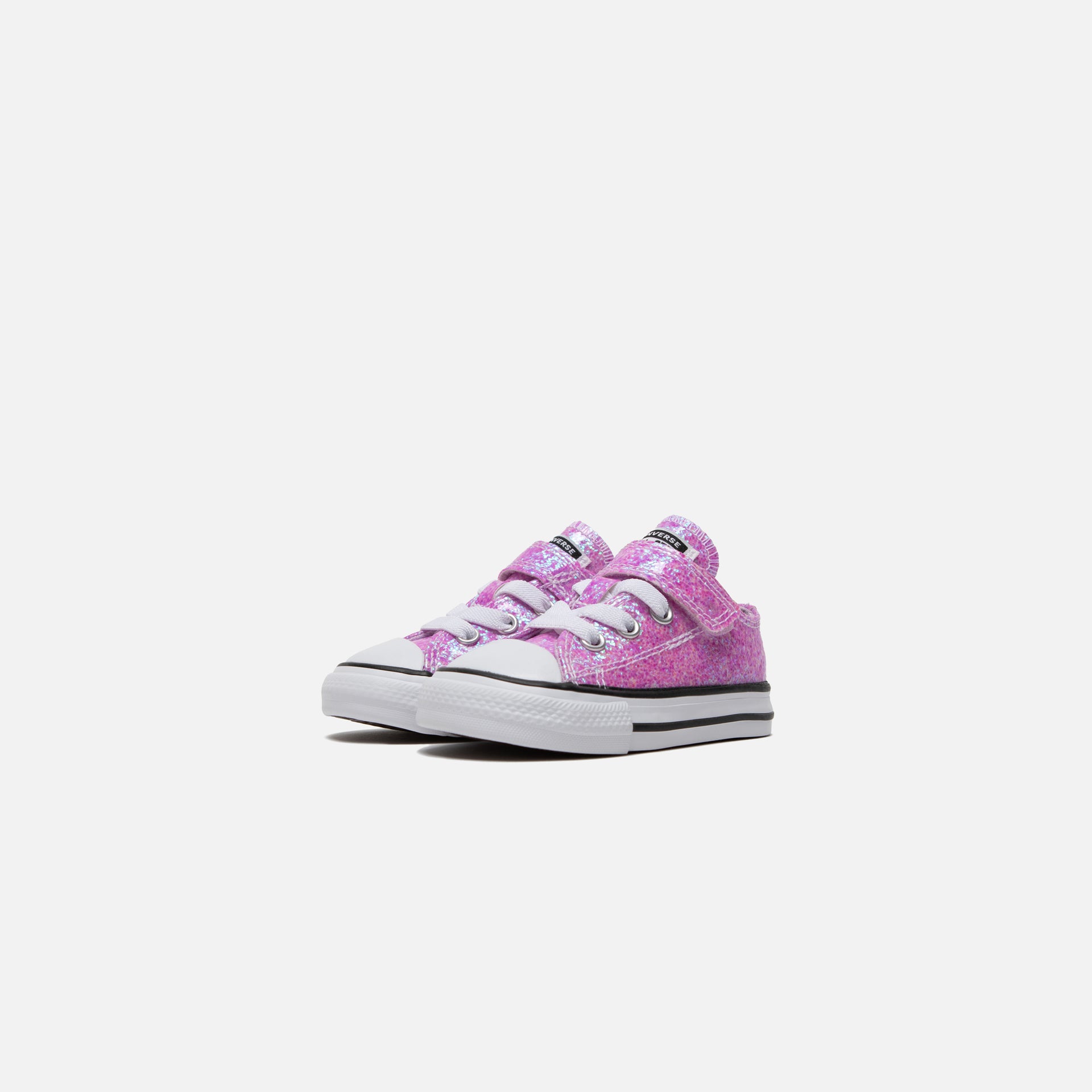 Converse Toddler Chuck Taylor All Star Gloss 1V - Lilac Mist / Black / White