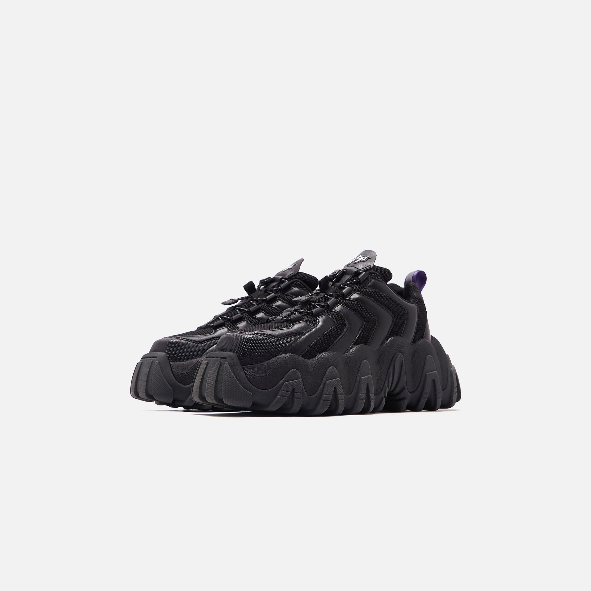 Eytys Halo Leather - Black / Asparagus