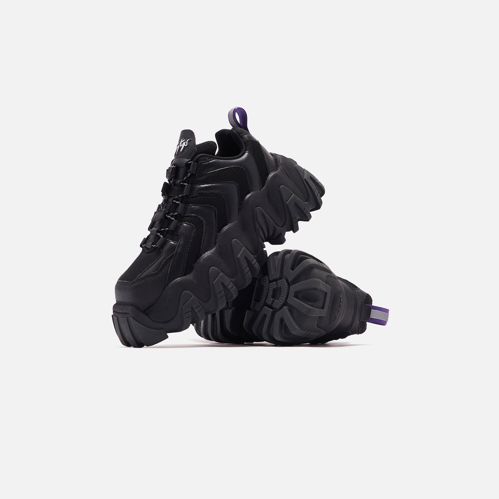 Eytys Halo Leather - Black / Asparagus