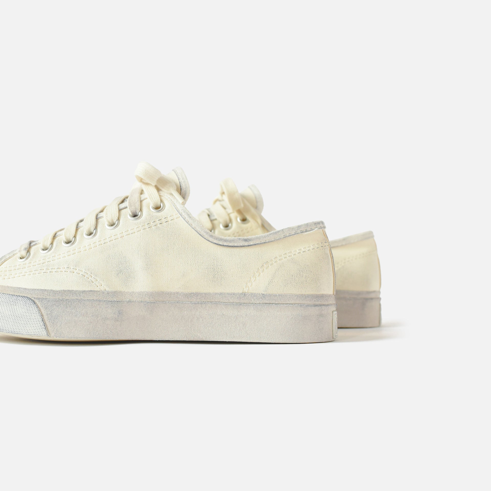 Converse Jack Purcell Burnished Ox - Egret / Black