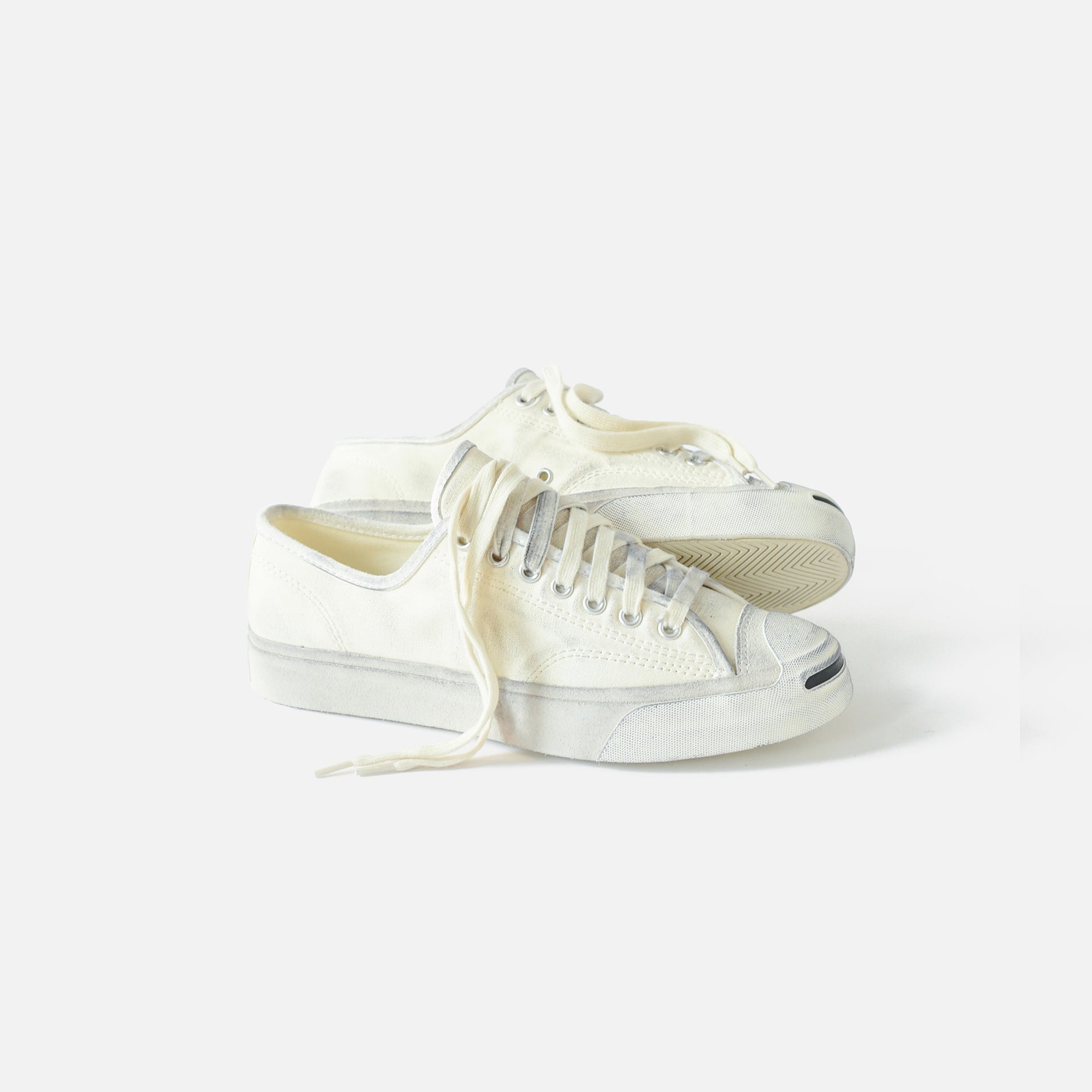 Converse Jack Purcell Burnished Ox - Egret / Black
