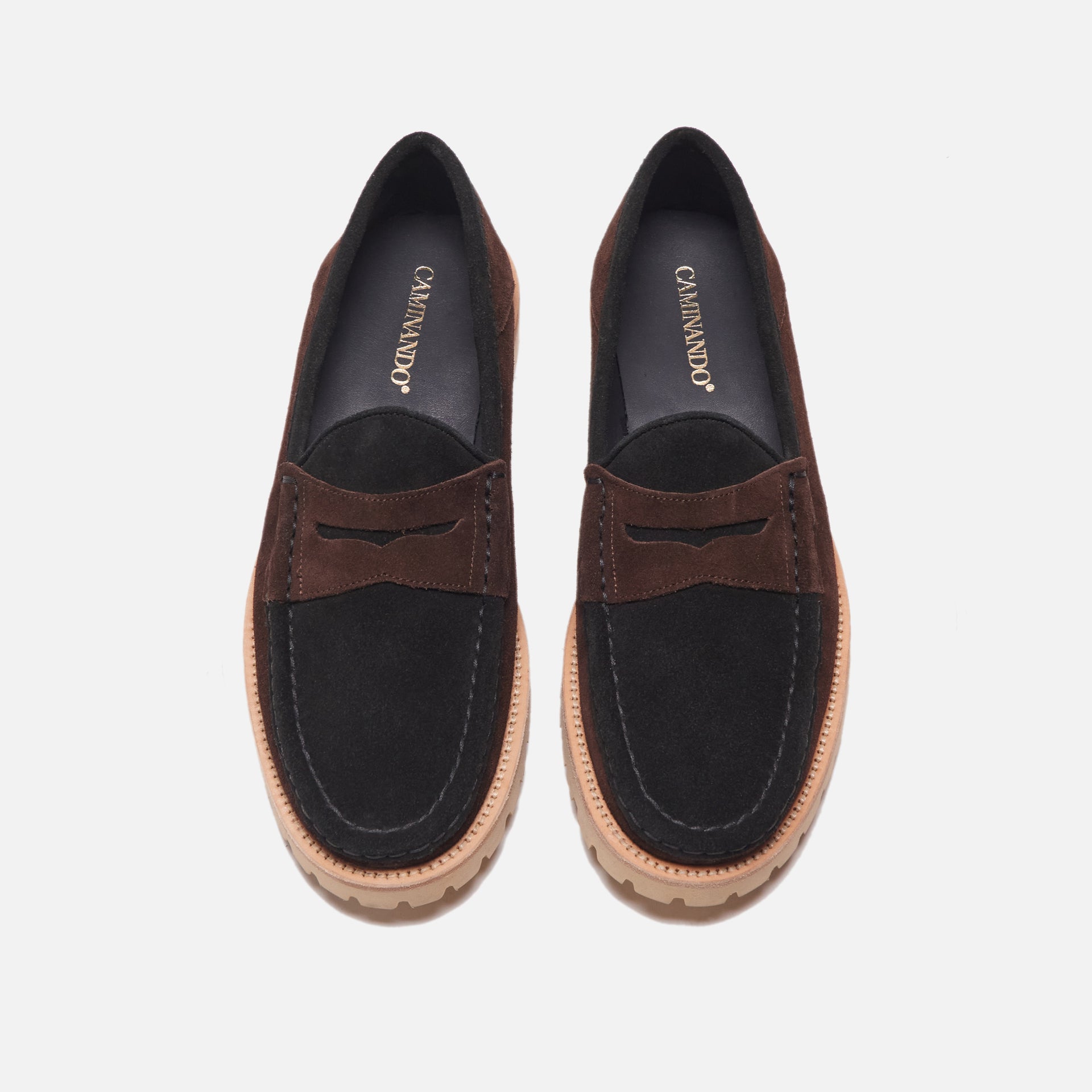 Kith for Caminando Moccasin Loafer - Brown / Black