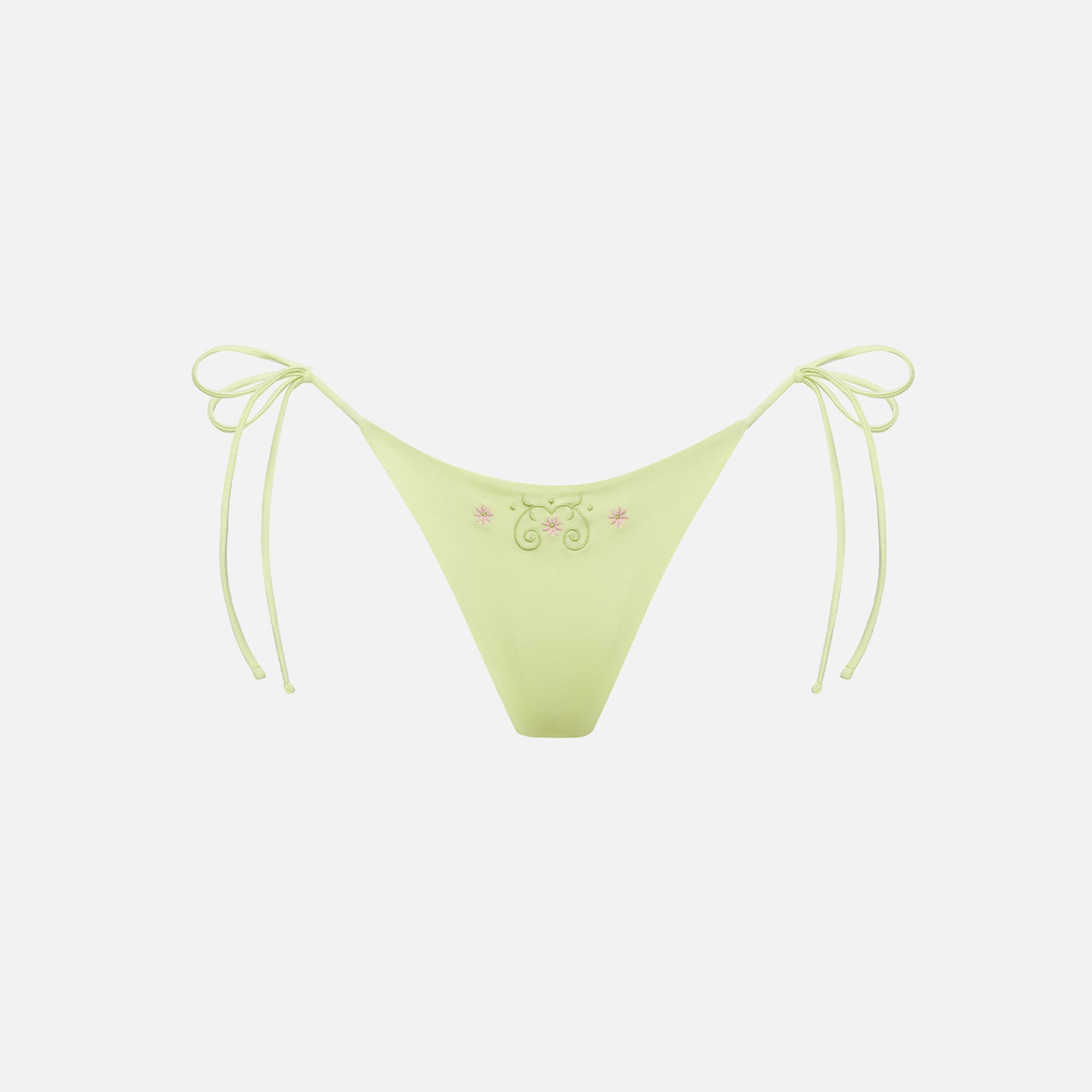 Frankies Bikinis x Sydney Sweeney Venice Bottom - Keylime