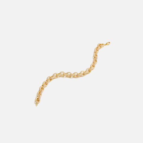 Fallon Pave link Bracelet - Gold