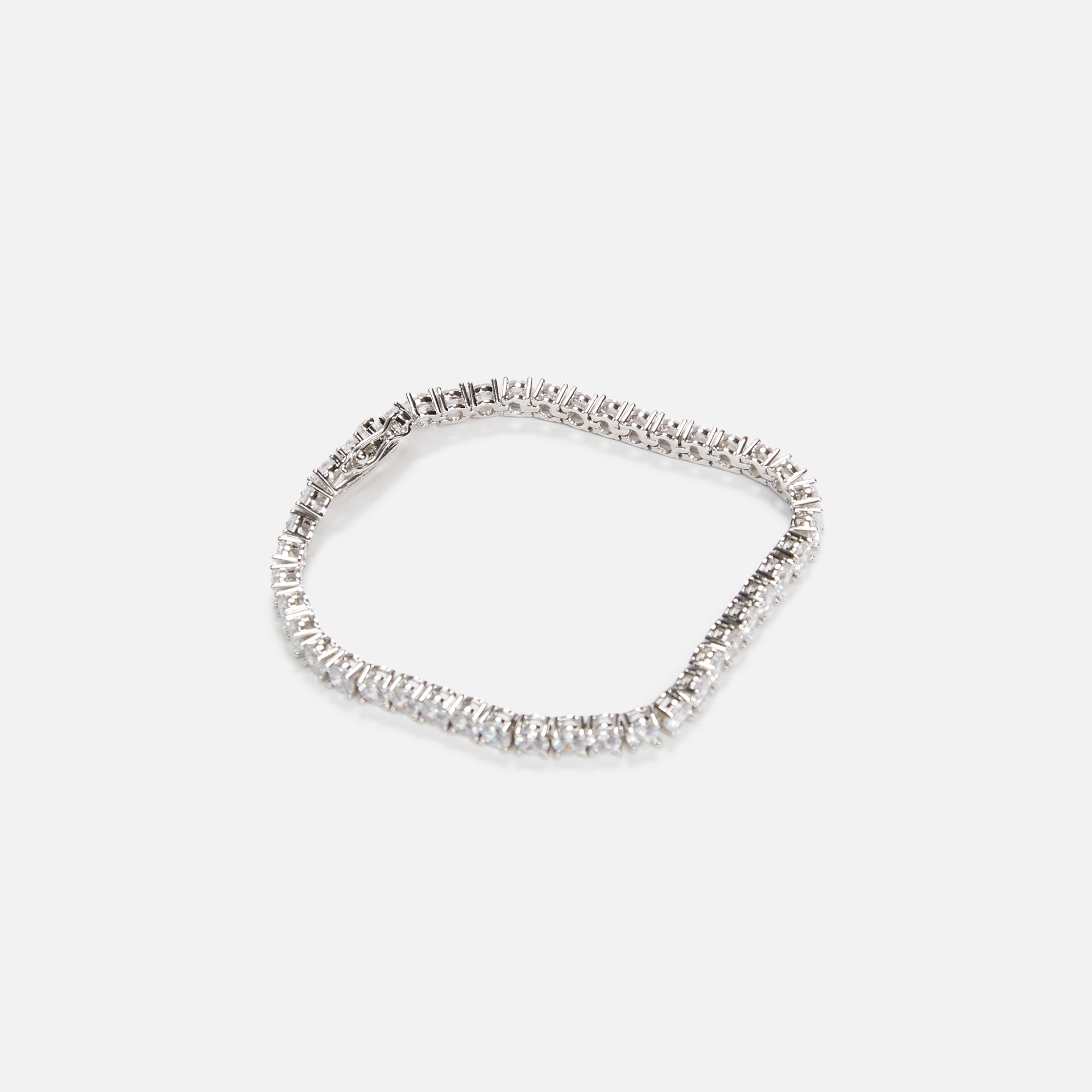 Fallon Grace Tennis Bracelet - Silver