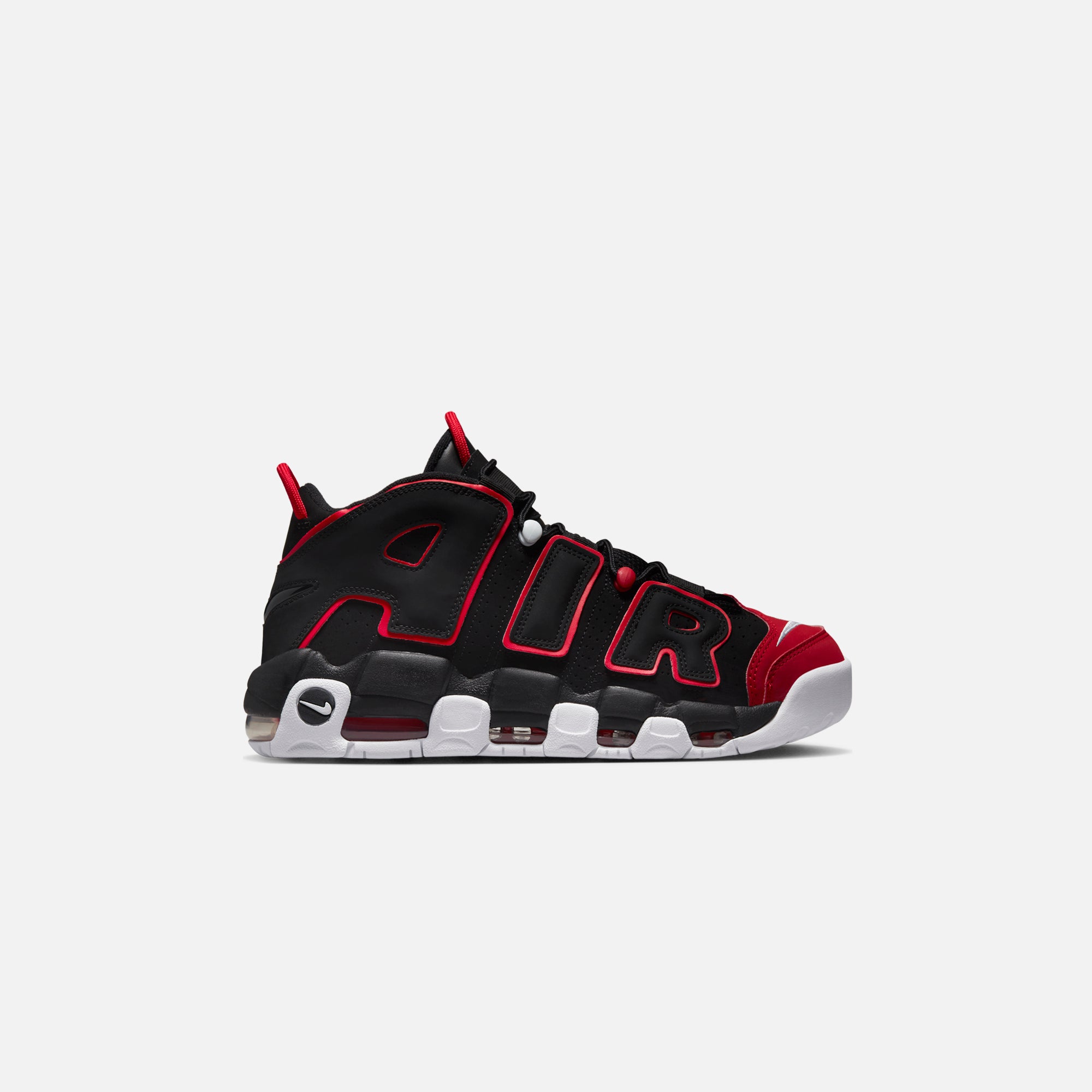 Nike Air More Uptempo `96 - Black / University Red / White – Kith