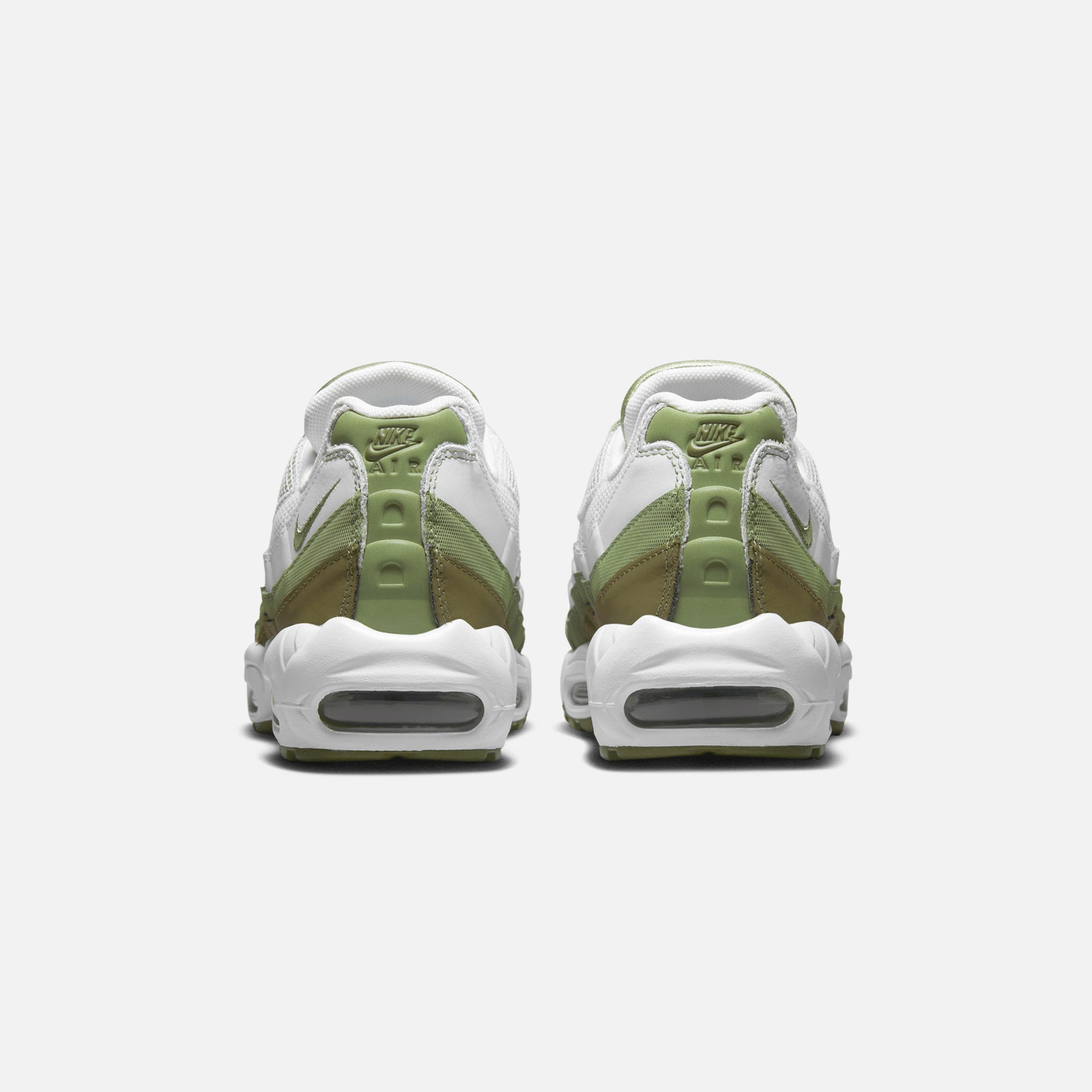 Nike Air Max 95 - White / Oil Green / Medium Olive