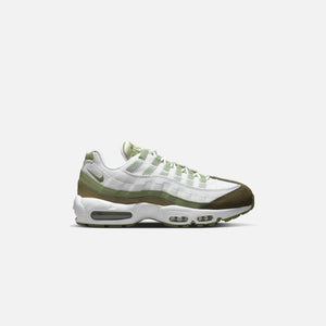 Nike Air Max 95 - White / Oil Green / Medium Olive
