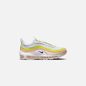 Nike WMNS Air Max 97 - White / Black / Pearl Pink / Action Green