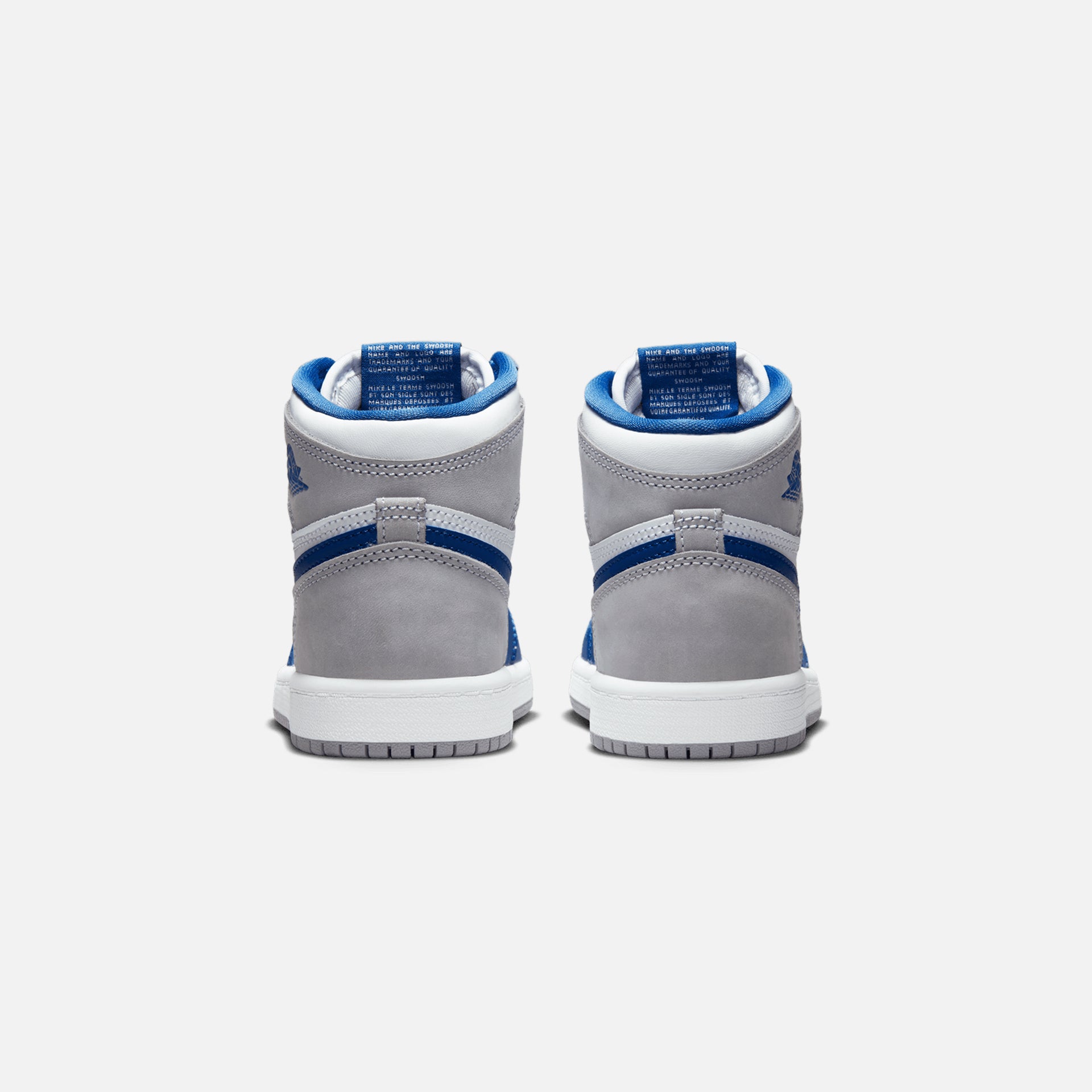 Nike Pre-School Jordan 1 Retro High OG -  True Blue / White / Cement Grey
