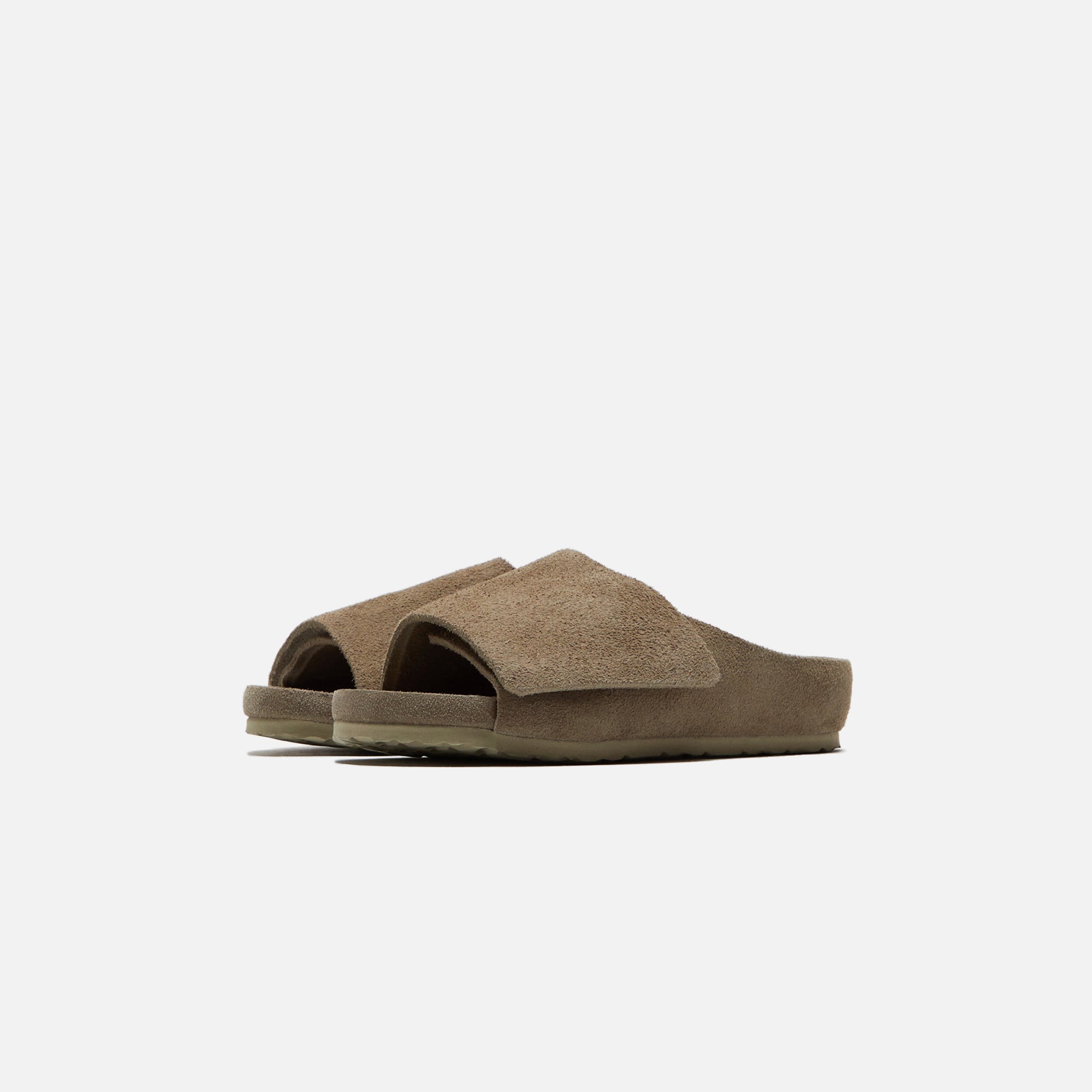 Los Feliz Suede Suede Leather Cement Melange | BIRKENSTOCK