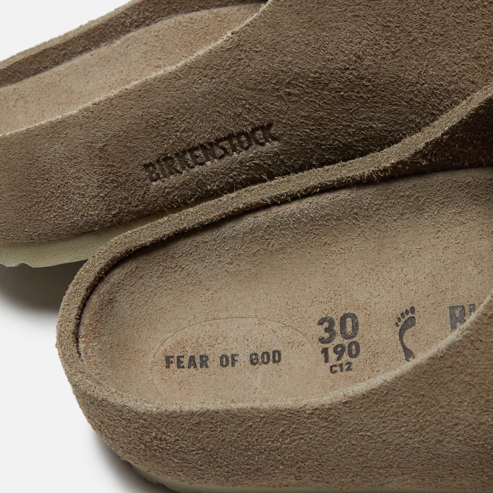 Birkenstock x Fear of God Kids The Los Feliz - Taupe