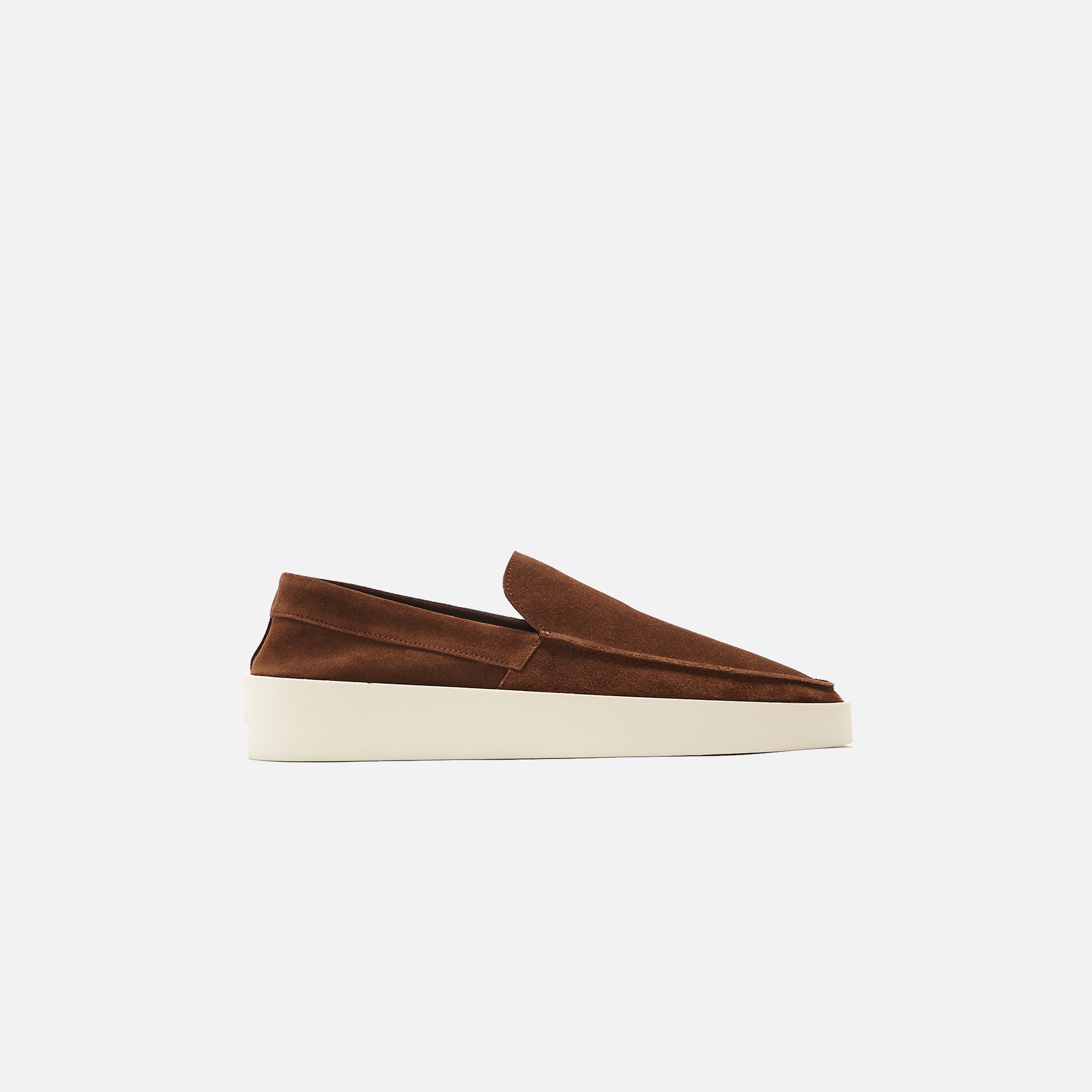 Fear of God The Loafer Reverse Suede - Tobacco – Kith