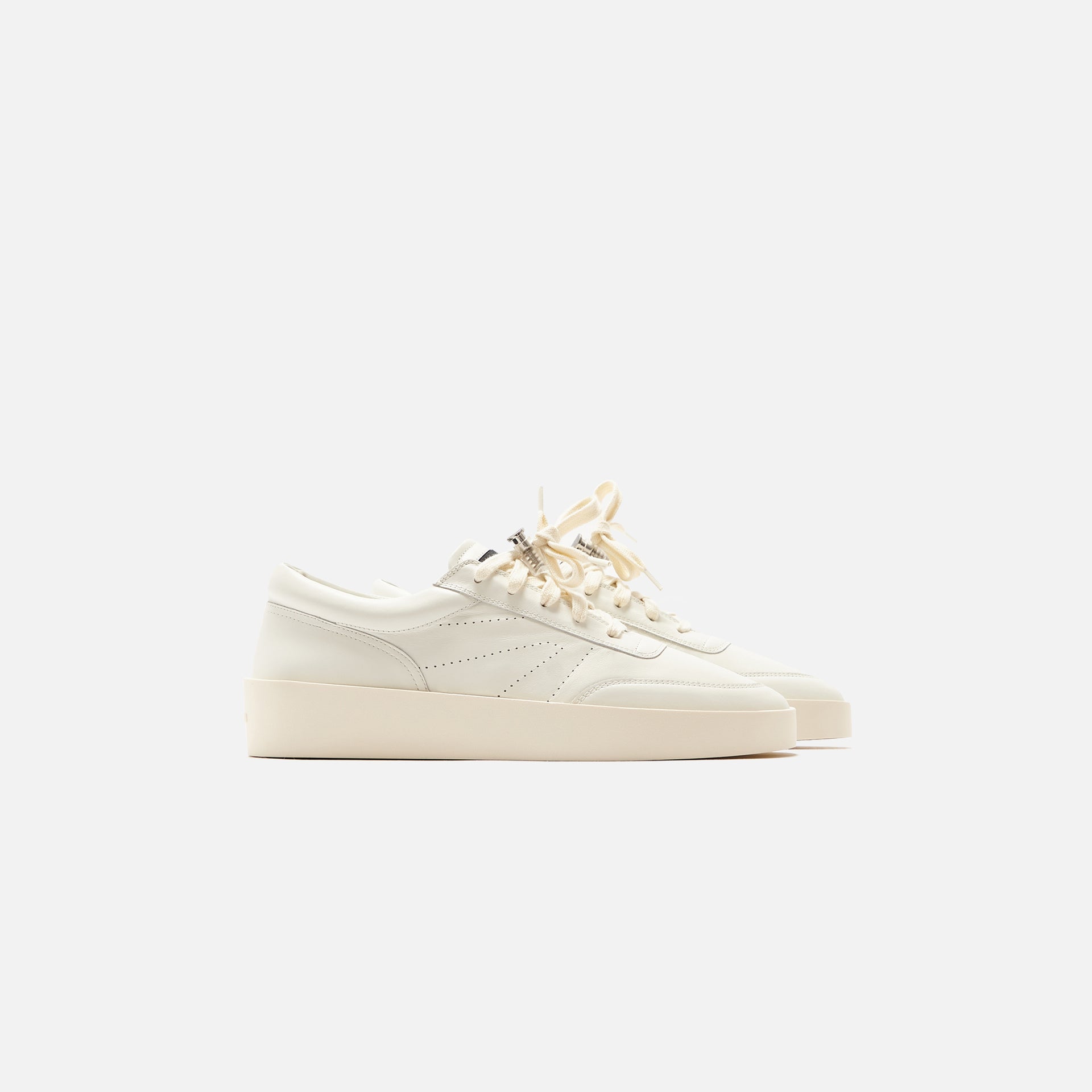 Fear of God The Tennis Sneaker Flat Leather - Creamf